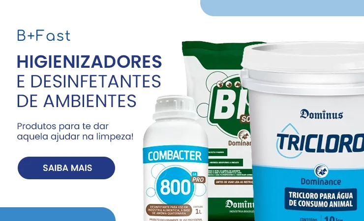 Higienizadores e desinfetantes de ambientes