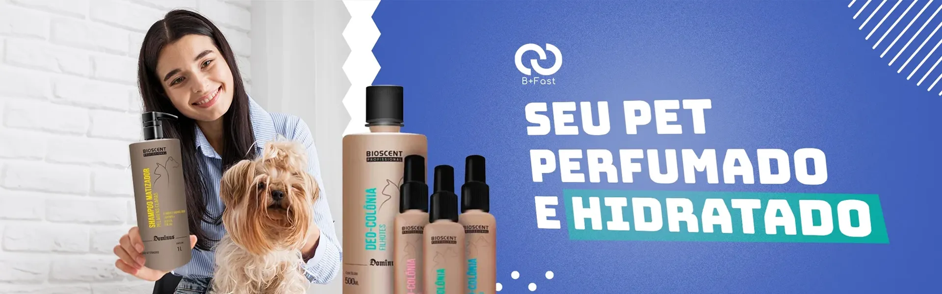 Seu Pet Perfumado e Hidratado